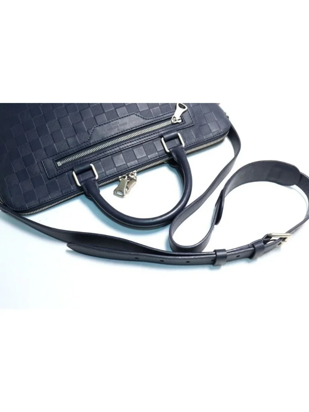 Louis Vuitton Damier Infini Avenue Briefcase Leather 2-Way Business